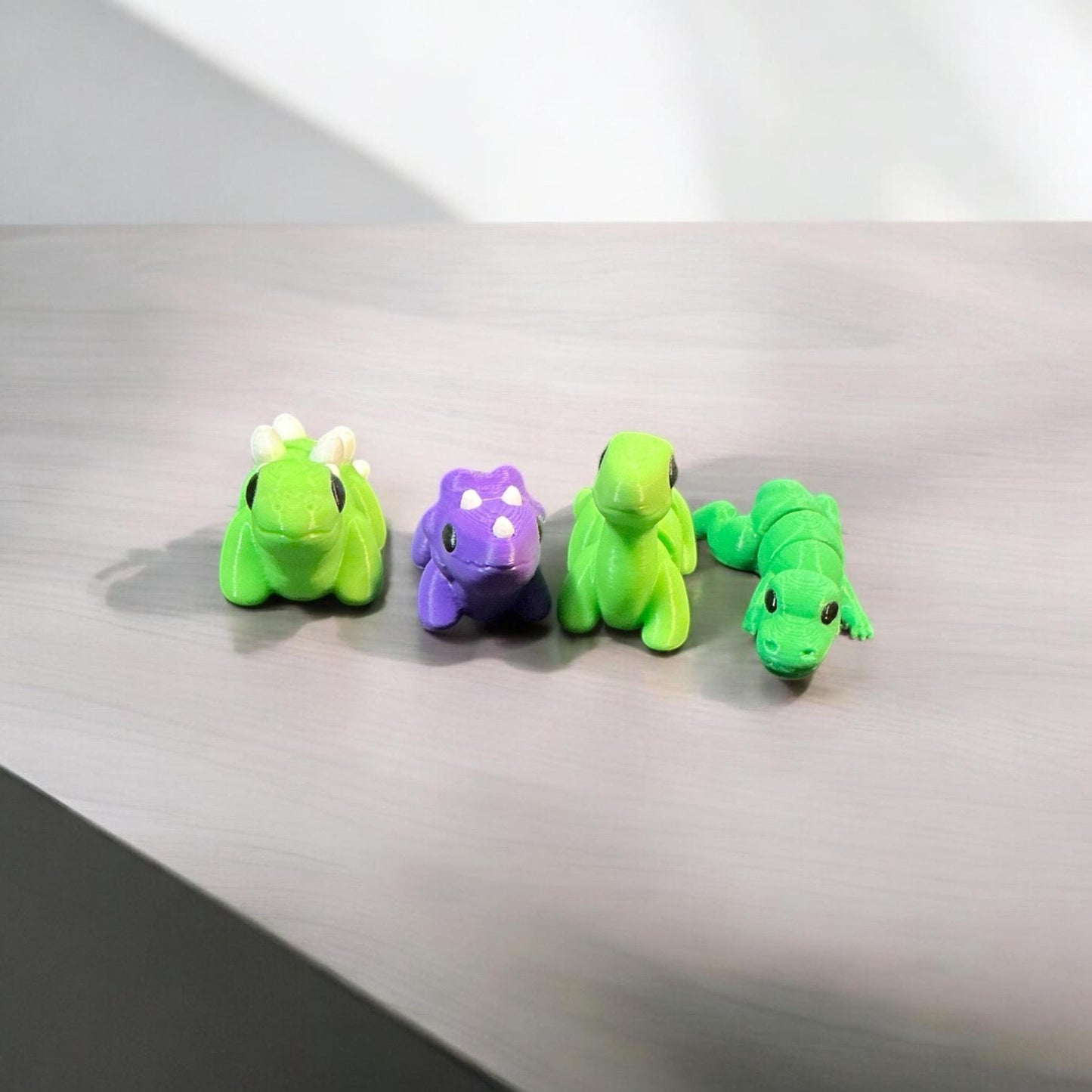 Mini Articulating animals and creatures 3D printed