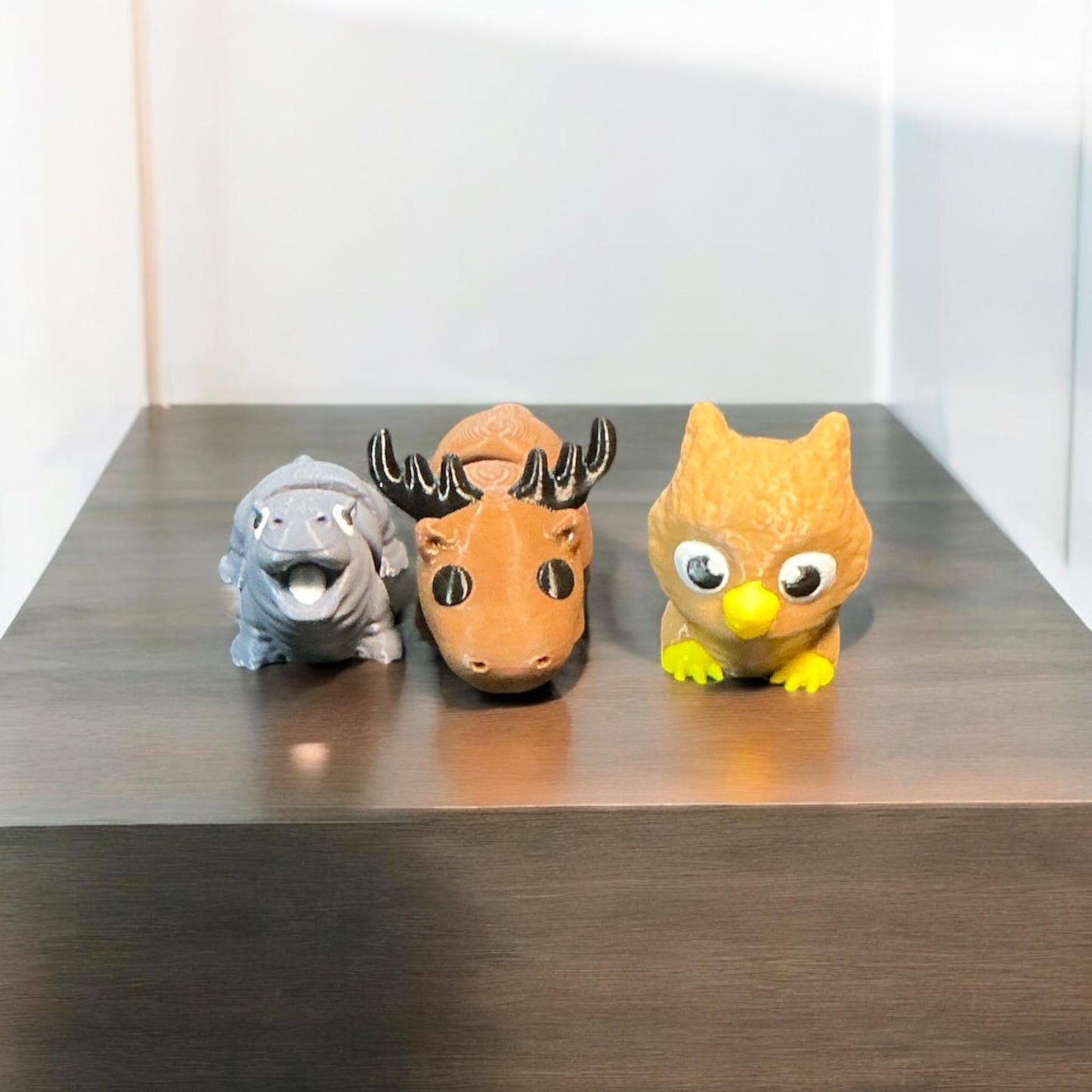 Mini Articulating animals and creatures 3D printed